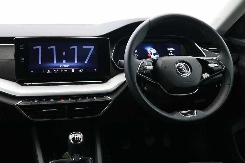 Used Skoda Octavia SE L 110 HP (80 kW) 2023 Moon white metallic Hatchback