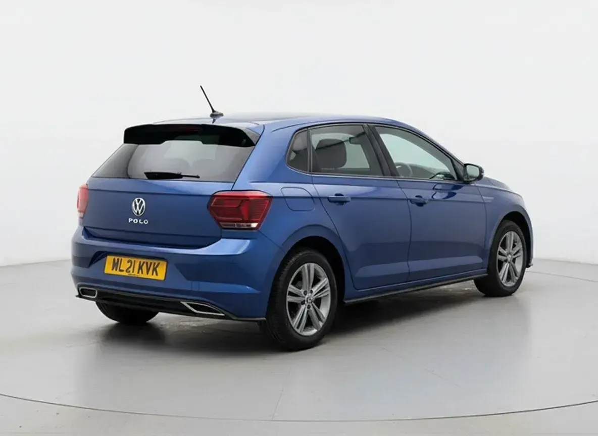Used VW Polo R-line 2021 Blue Hatchback