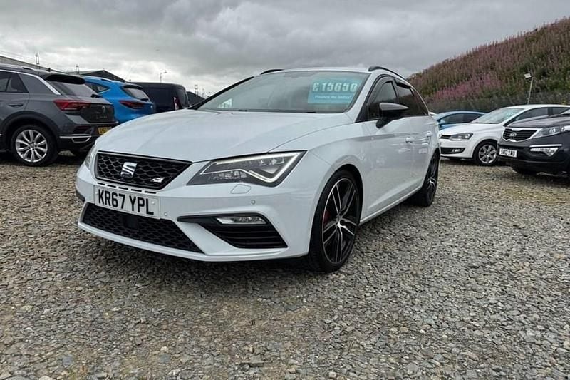 White Used 2018 Cupra Leon Estate | £15,650 (Good price) - Image 1/1