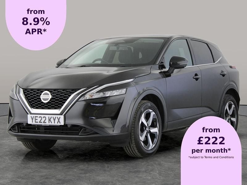 Black Used 2022 Nissan Qashqai N-Connecta SUV | £17,011 (Fair price) - Image 1/1