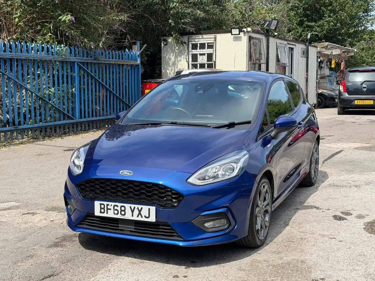 Used Ford Fiesta ST-Line 2018 Blue Hatchback