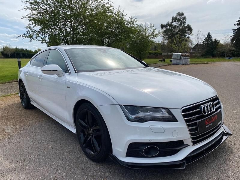 Used Audi A7 Sportback S-Line 2013 White Hatchback