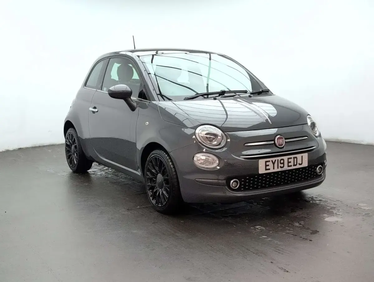 Used Fiat 500 Anniversary 69 HP (50 kW) 2019 Grey Hatchback