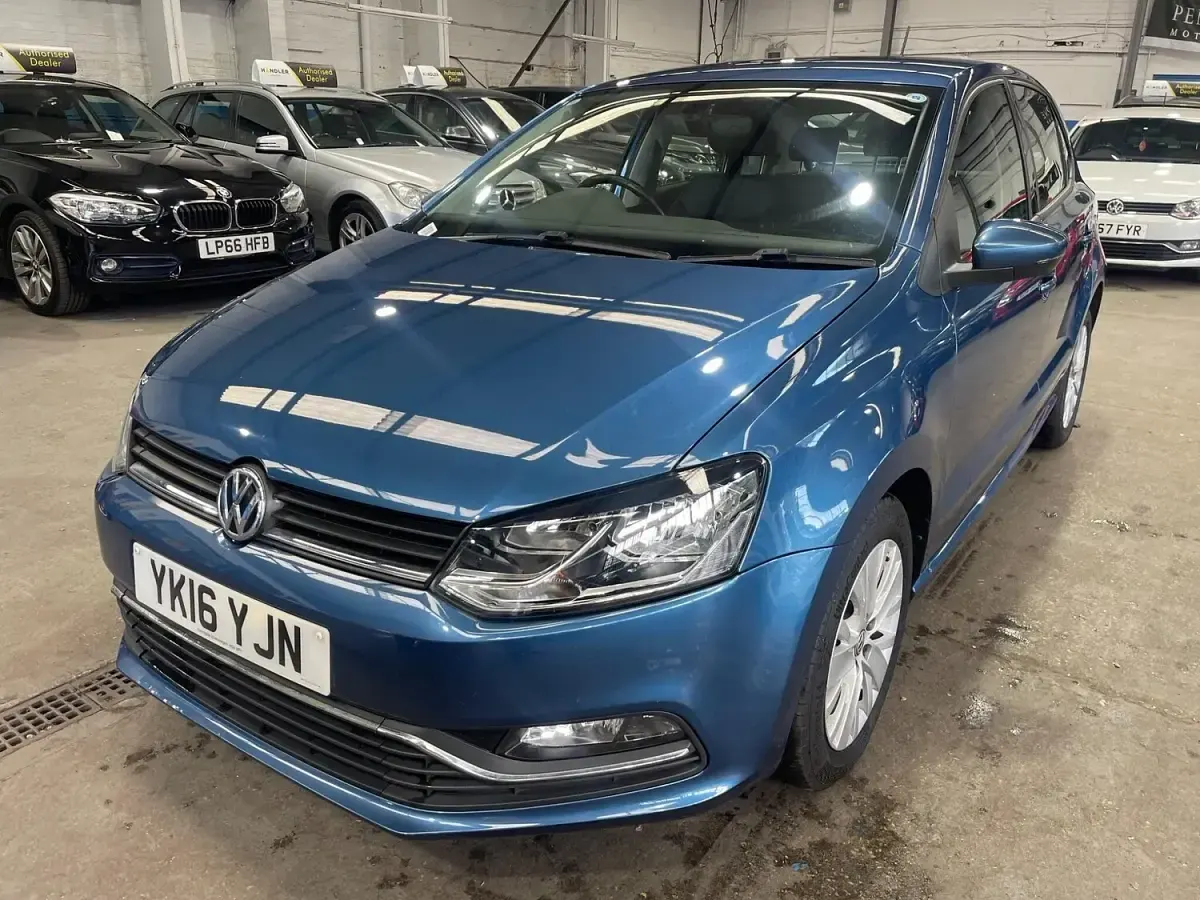 Used VW Polo SE 2016 Blue Hatchback