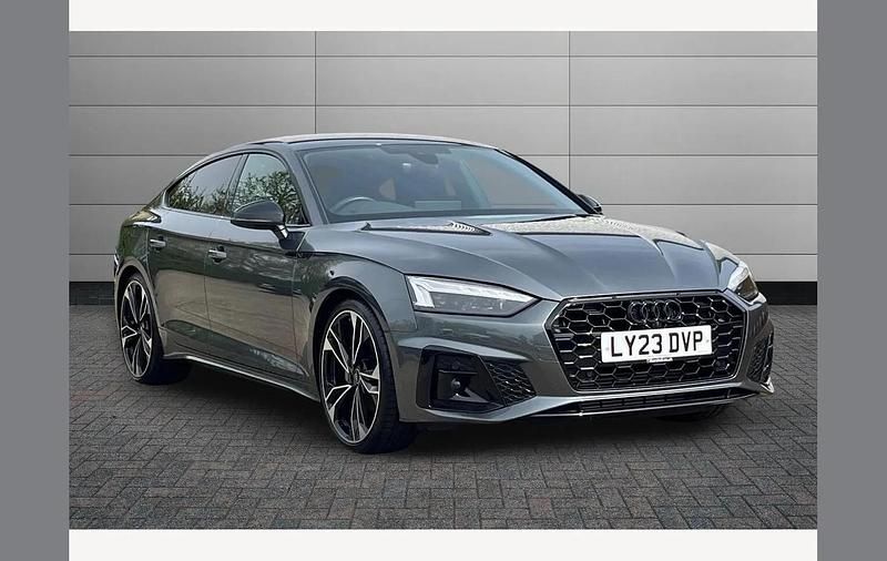 Used Audi A5 Sportback Black Edition 245 HP (180 kW) 2023 Grey Hatchback