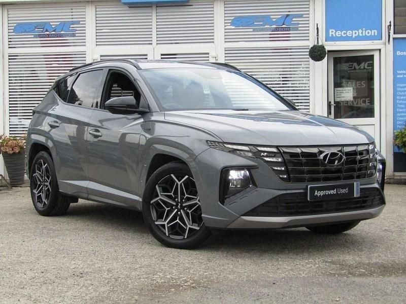 Grey Used 2022 Hyundai Tucson N Line SUV | £18,292 (Fair price) - Image 1/4