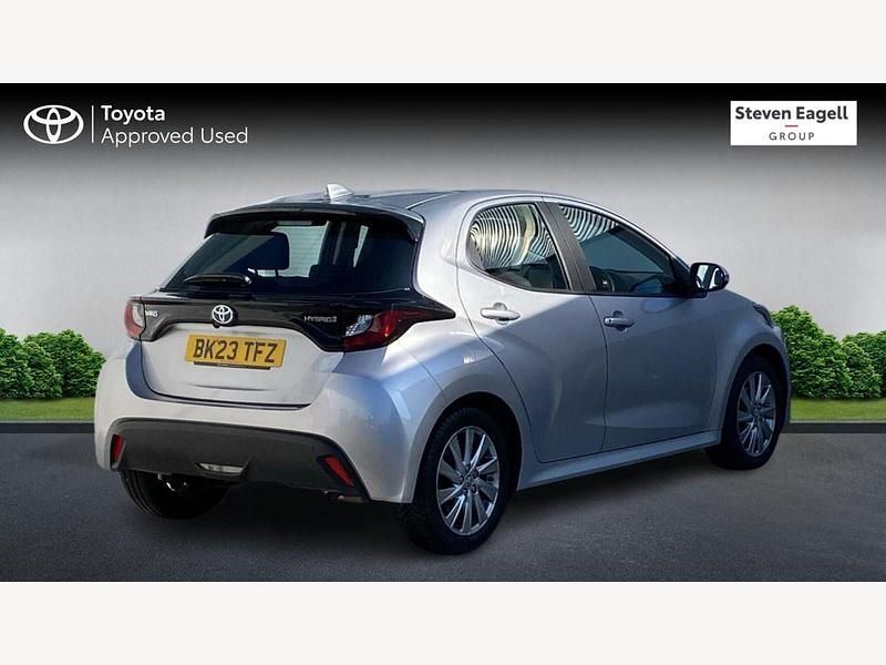 Used Toyota Yaris Hybrid 2023 Silver Hatchback