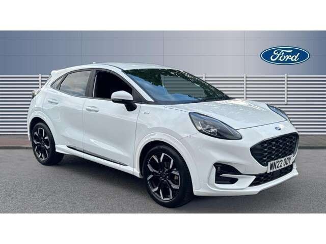 White Used 2022 Ford Puma ST-Line X SUV | £16,000 (Fair price) - Image 1/4
