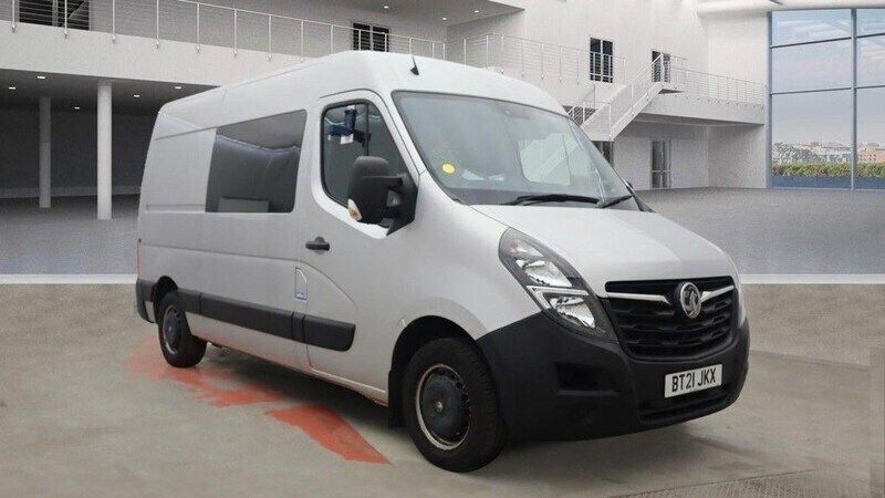 Silver Used 2021 Vauxhall Movano Edition Van | £8,890 (Fair price) - Image 1/4