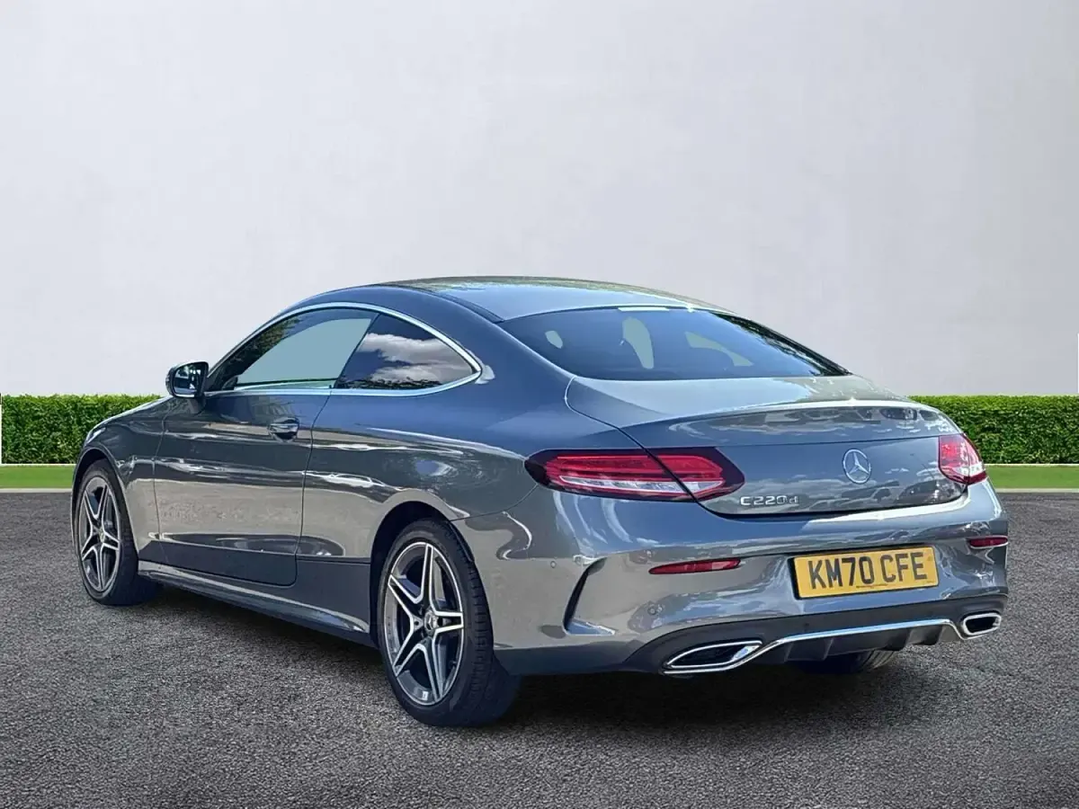 Used Mercedes C220 AMG line 2020 Grey Coupe