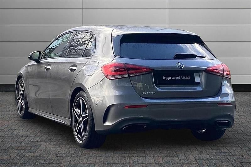 Used Mercedes A180 AMG Line Premium Plus 136 HP (100 kW) 2022 Grey Hatchback