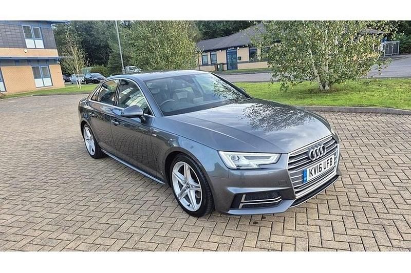 Grey Used 2016 Audi A4 S-Line Sedan | £7,998 (Fair price) - Image 1/1