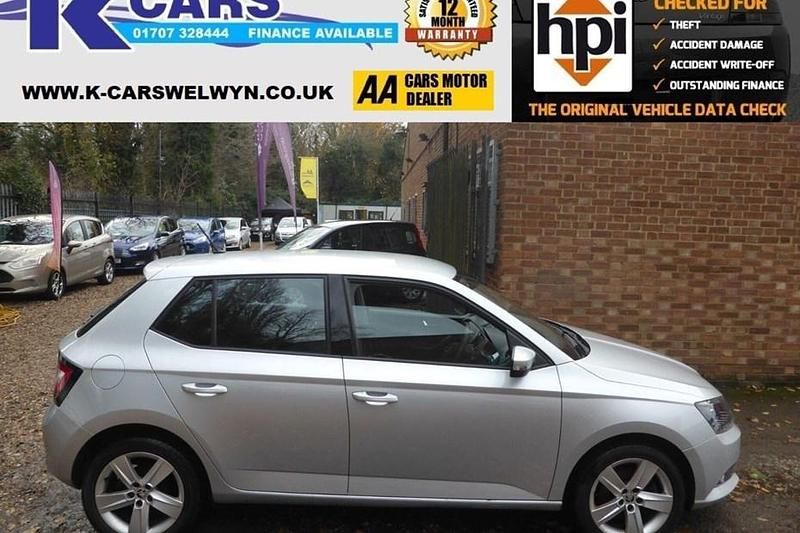 Silver Used 2015 Skoda Fabia SE L Hatchback | £6,995 (Fair price) - Image 1/1