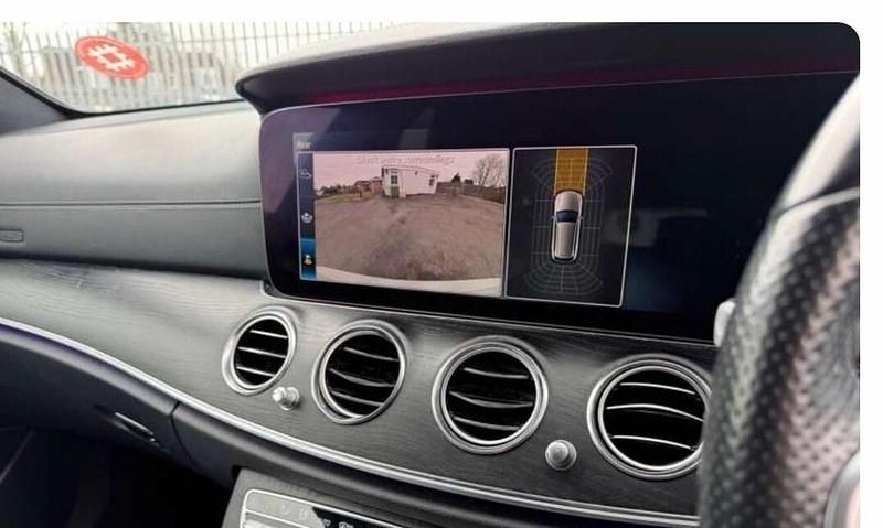 Used Mercedes E300 AMG line 2019 White Estate