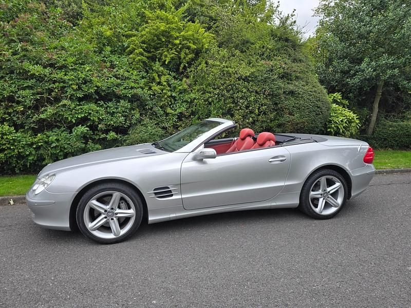 Silver Used 2003 Mercedes SL500 Cabriolet | £12,448 (Expensive) - Image 1/4