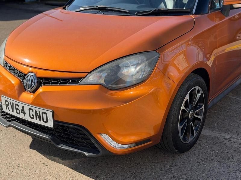 Used MG MG3 2015 Orange Hatchback