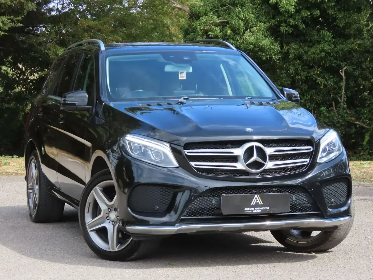 Used Mercedes GLE250 AMG line 201 HP (147 kW) 2016 Black SUV