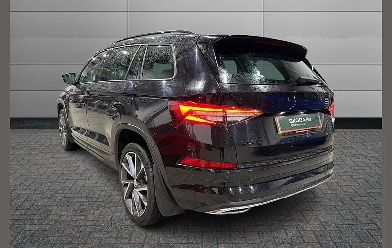 Used Skoda Kodiaq SportLine 196 HP (144 kW) 2023 Black magic pearl effect SUV