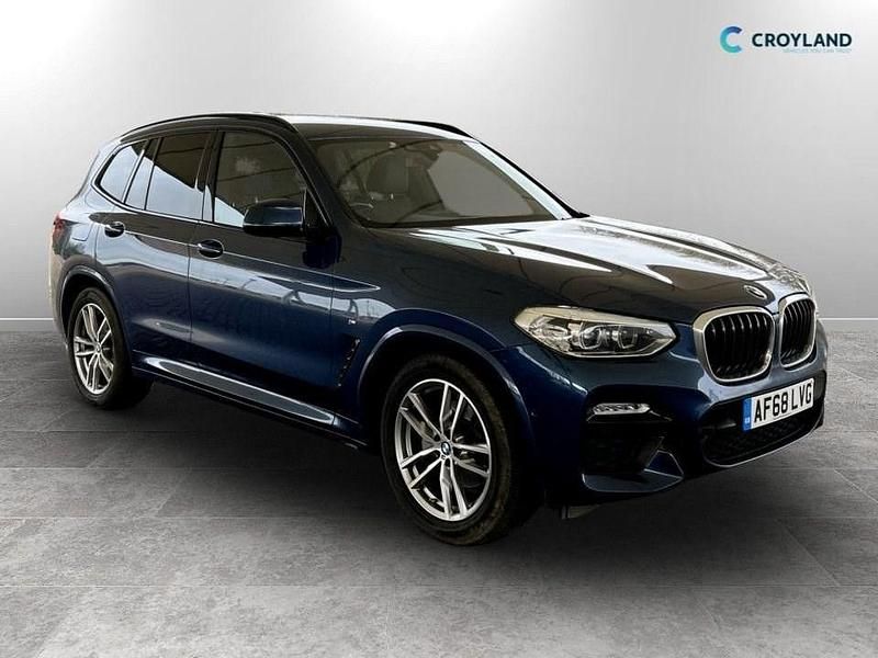 Used BMW X3 M Sport 190 HP (139 kW) 2018 Blue SUV