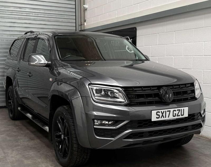 Grey Used 2017 VW Amarok Highline Pickup | £17,989 (Good price) - Image 1/4