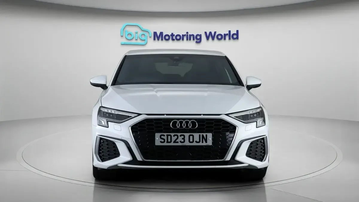 Used Audi A3 e-tron S-Line 2023 White Hatchback