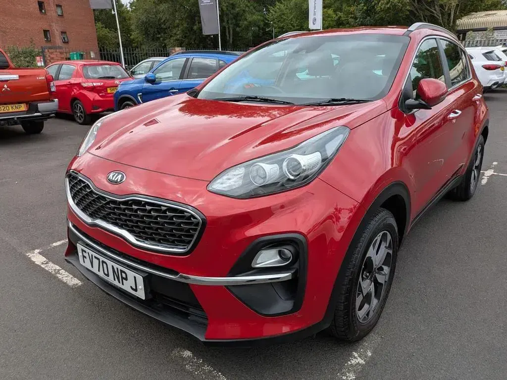 Used Kia Sportage 2021 Red SUV