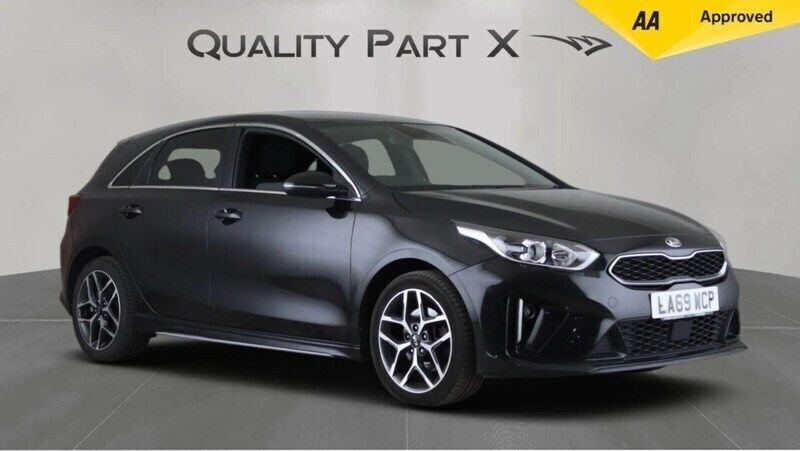 Black Used 2020 Kia Ceed GT-Line Hatchback | £10,880 (Fair price) - Image 1/4