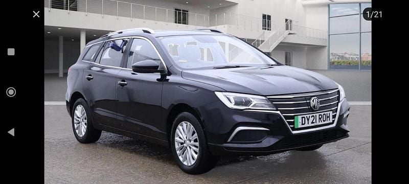 Used MG MG5 EV Exclusive 52 kW (72 HP) 2021 Black Estate