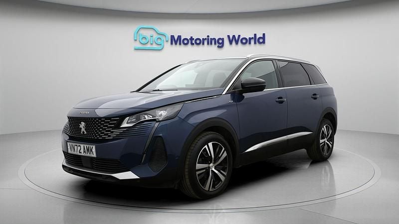 Used Peugeot 5008 GT-line 130 HP (95 kW) 2023 Blue SUV