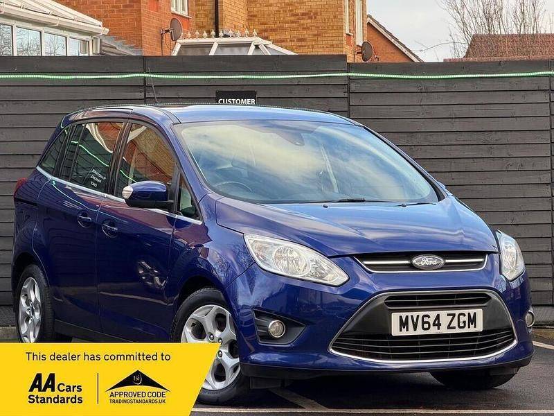 Blue Used 2014 Ford Grand C-Max Zetec MPV | £3,499 (Fair price) - Image 1/4
