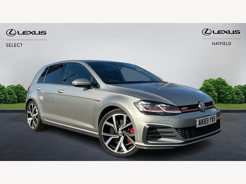 Used VW Golf VII GTI 2020 Silver Hatchback