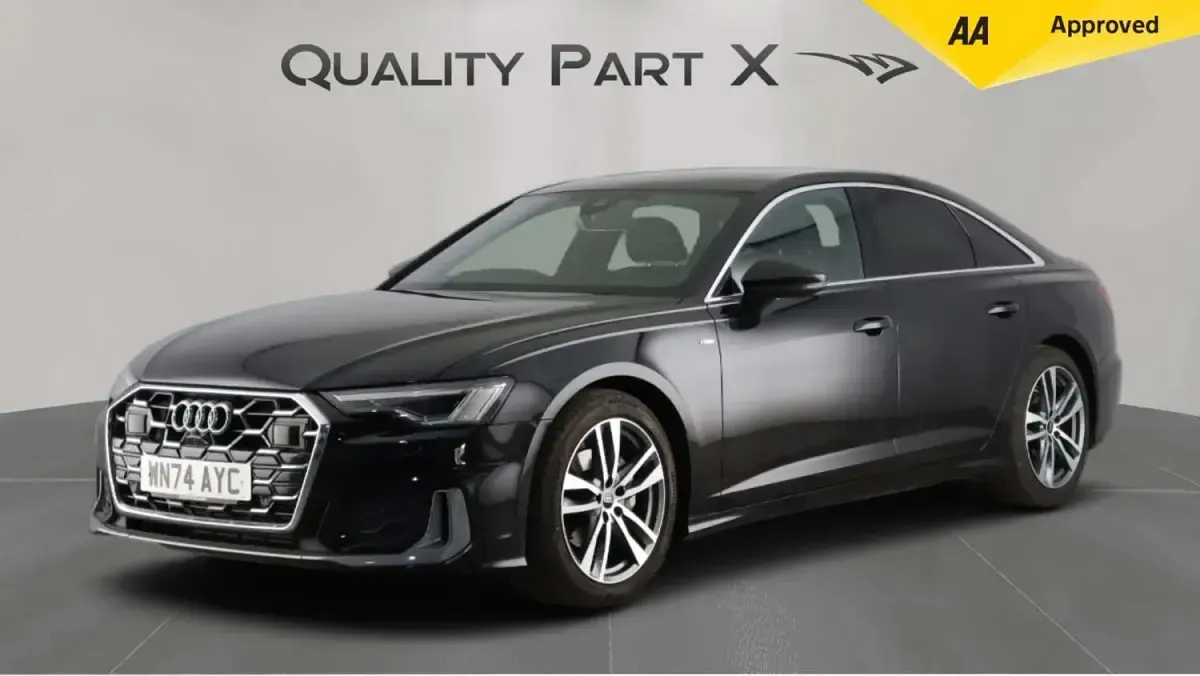Used Audi A6 S-Line 204 HP (150 kW) 2024 Black Sedan