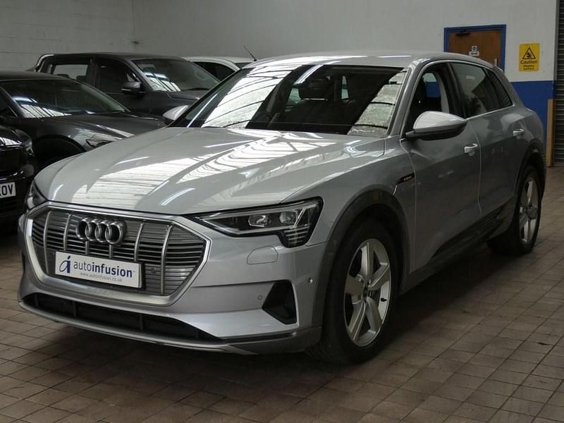 Begagnad Audi e-tron Advanced 230 kW (313 HK) 2021 Silver SUV