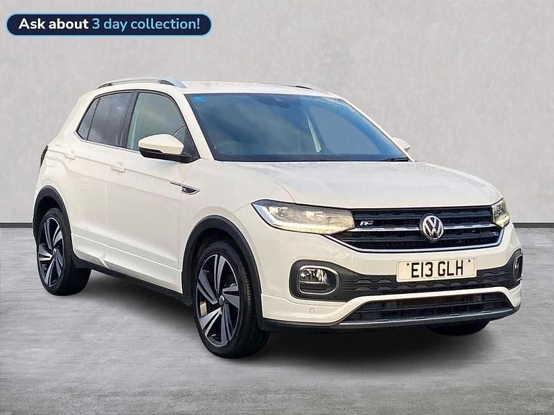 Used VW T-Cross R-line 2019 White SUV