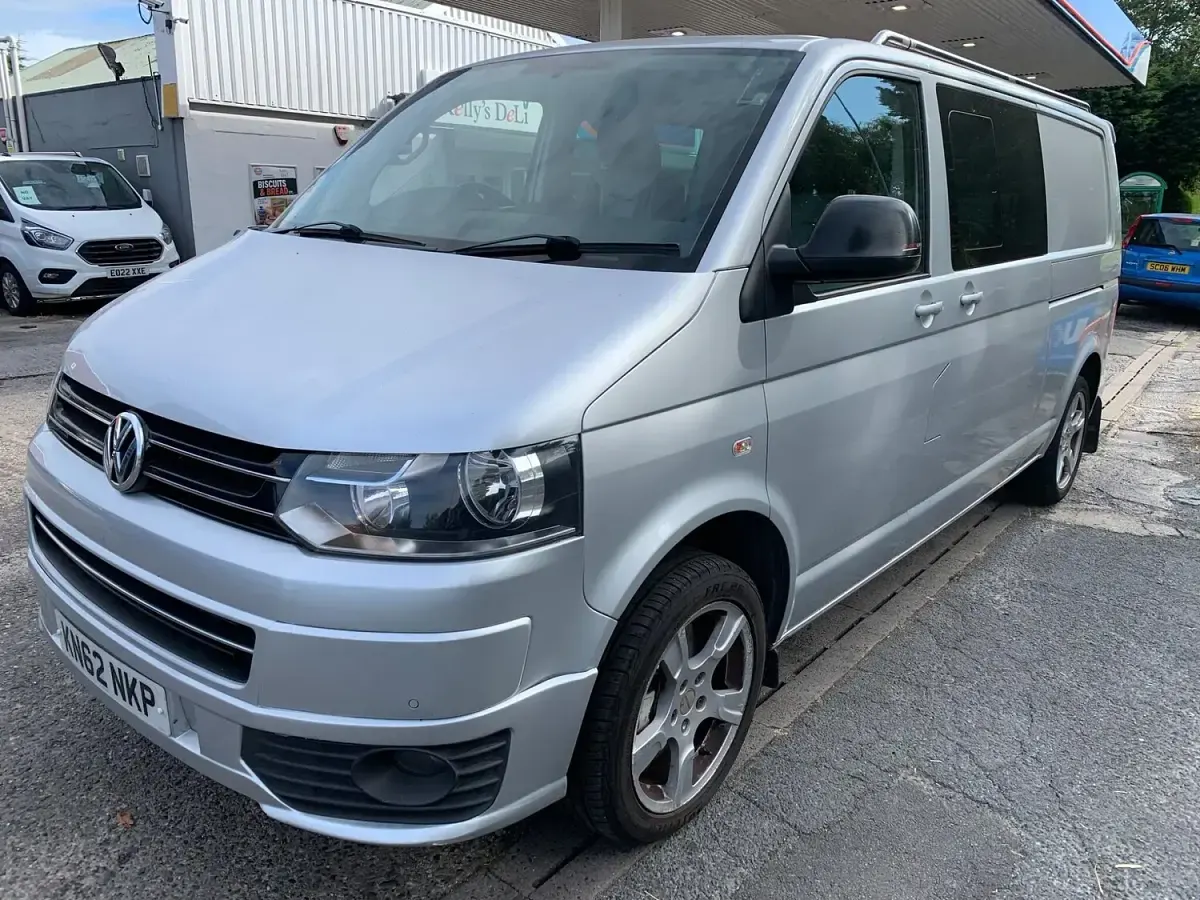 Used VW T5 Sportline 180 HP (132 kW) 2013 Silver Van
