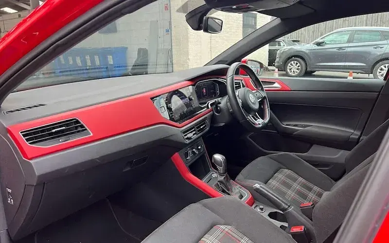 Used VW Polo GTI 200 HP (147 kW) 2019 Red Hatchback
