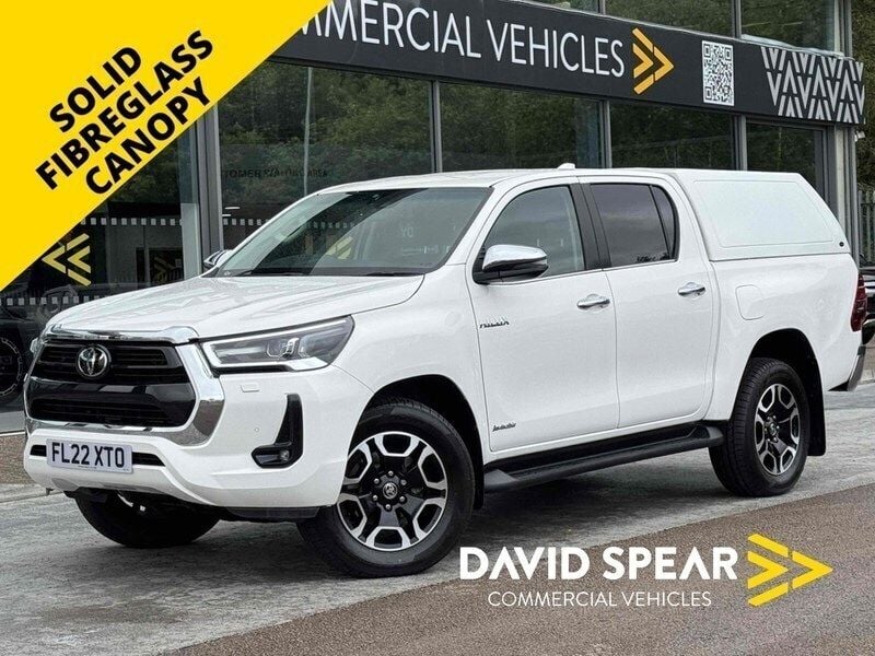 White Used 2022 Toyota HiLux Pickup | £27,490 (Super price) - Image 1/3