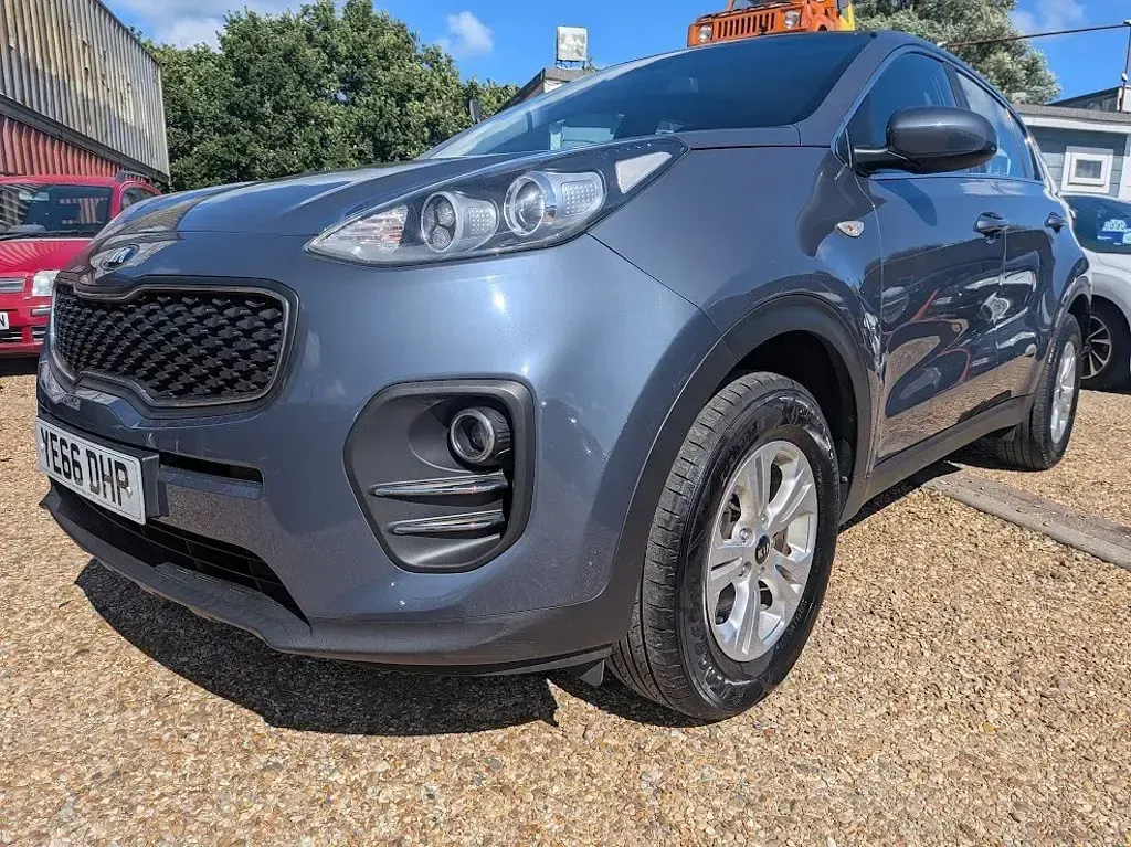 Used Kia Sportage 2017 Blue SUV