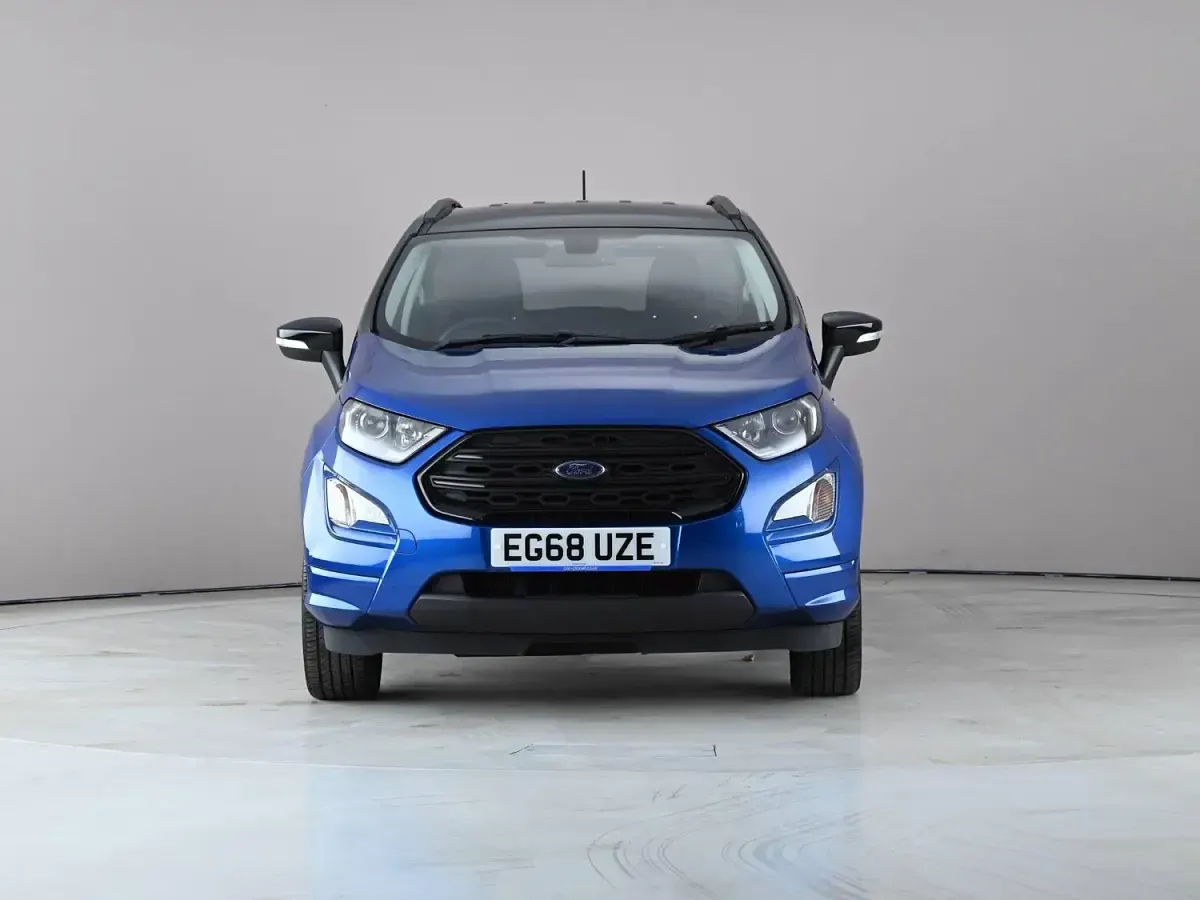 Begagnad Ford Ecosport ST-Line 2019 Blå SUV