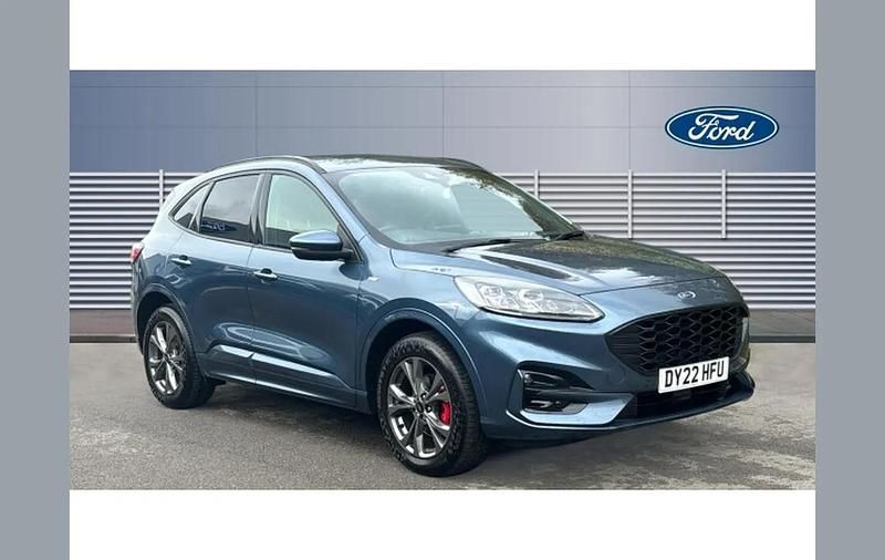 Blue Used 2022 Ford Kuga ST-Line SUV | £19,473 (Good price) - Image 1/4