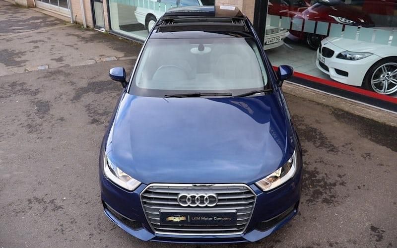 Used Audi A1 Sportback Sport 125 HP (91 kW) 2017 Blue Hatchback