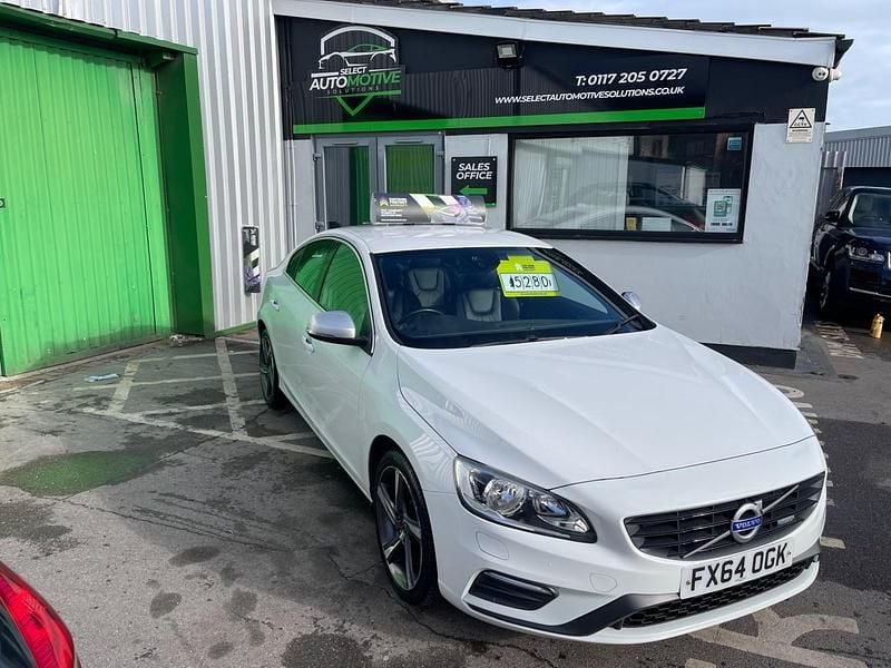 Used Volvo S60 R-Design 115 HP (84 kW) 2014 White Sedan