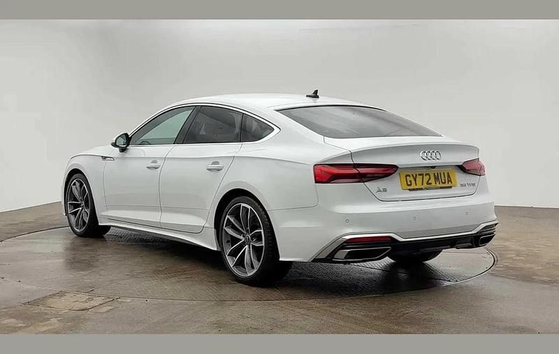 Used Audi A5 Sportback S-Line 147 HP (108 kW) 2023 White Hatchback