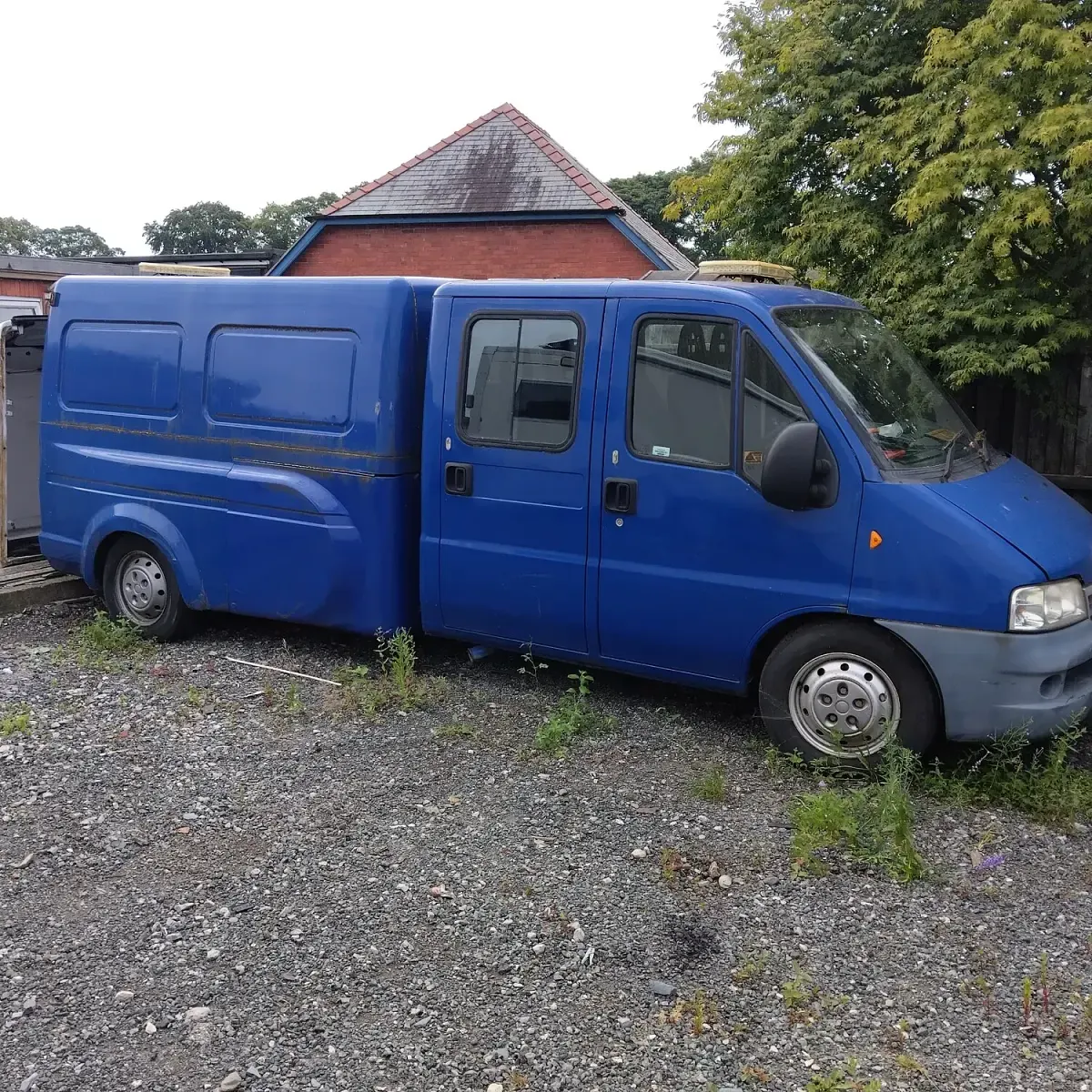 Used Fiat Ducato 2002 Blue Van