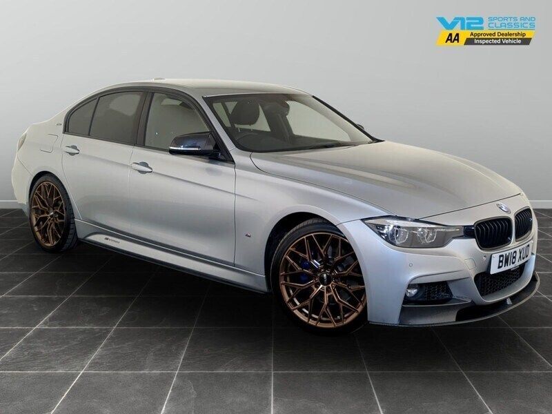 Silver Used 2018 BMW 330e M Sport Sedan | £9,695 (Good price) - Image 1/2