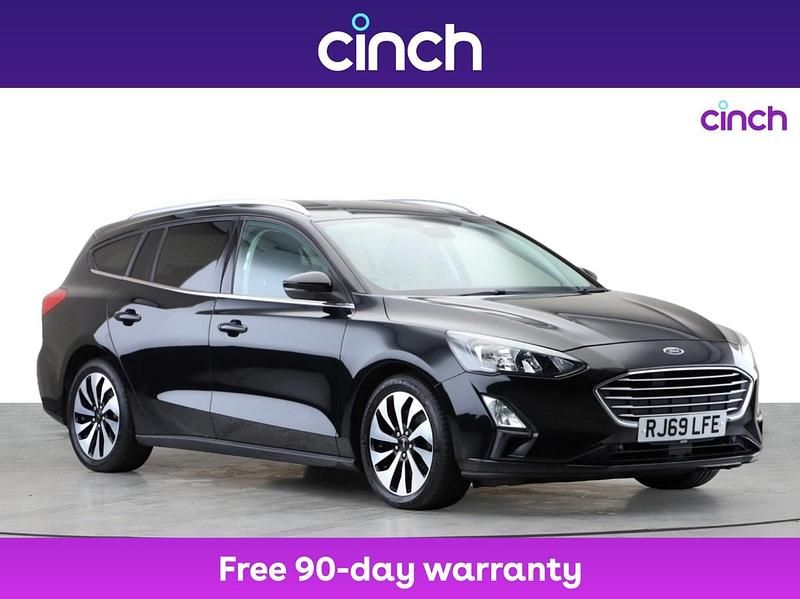 Black Used 2020 Ford Focus Zetec Estate | £11,199 (Fair price) - Image 1/3