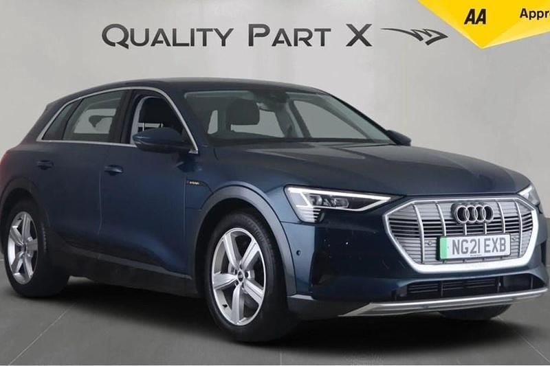 Blue Used 2021 Audi e-tron Advanced SUV | £16,500 (Good price) - Image 1/1