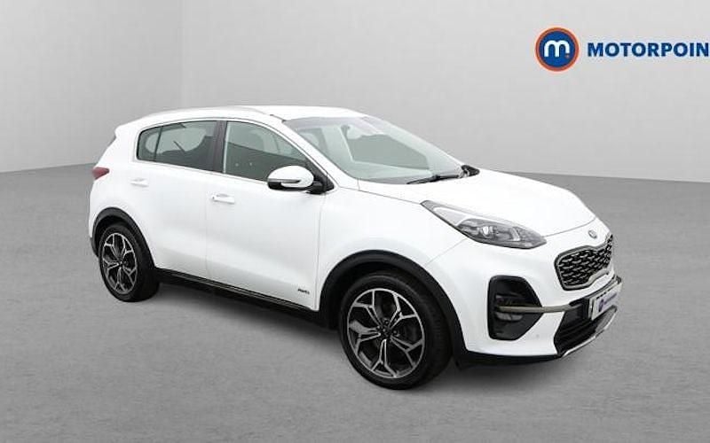 Used Kia Sportage GT-Line 136 HP (100 kW) 2019 White SUV
