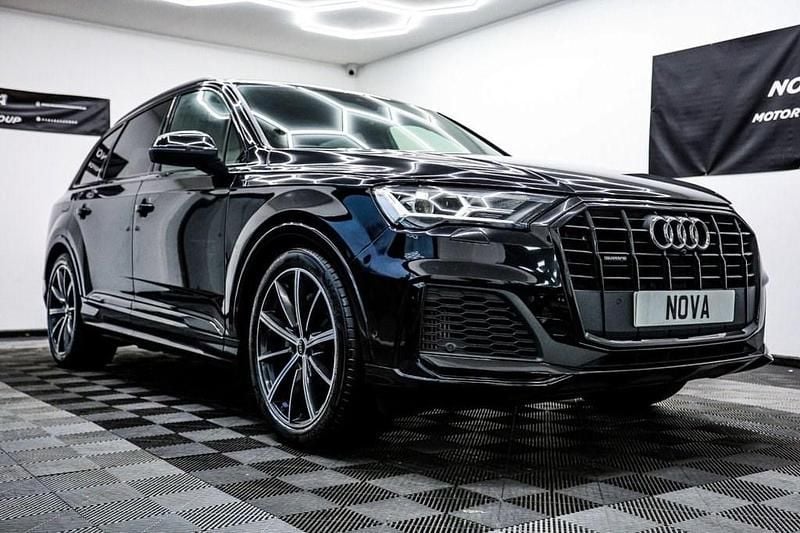 Used Audi Q7 Black Edition 340 HP (250 kW) 2022 Black SUV