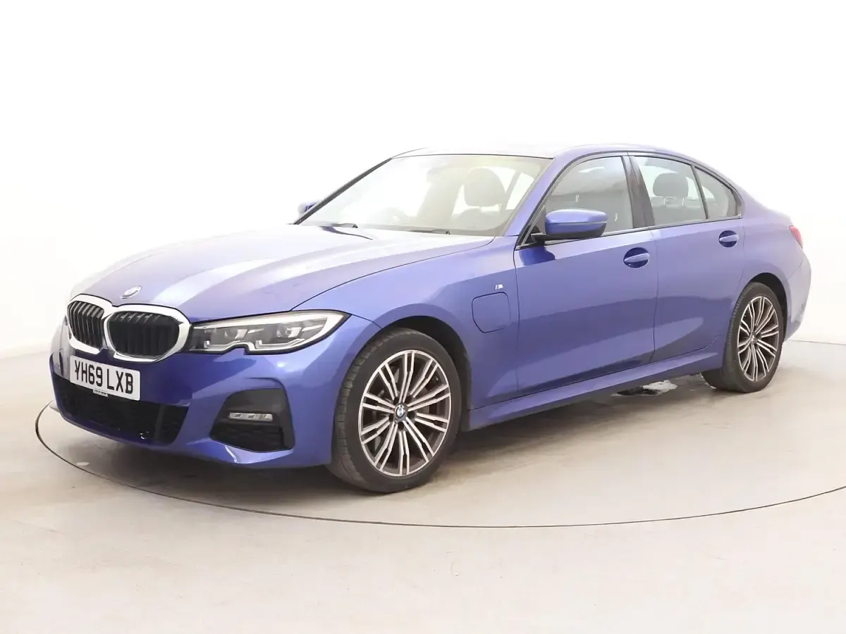 Used BMW 330e M Sport 2019 Blue Sedan